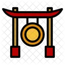Gong Percussion Culture Icon