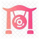 Gong Music Instrumental Icon