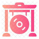 Gong Music And Multimedia Percussion Instrument Icon