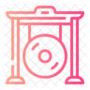 Gong Music And Multimedia Percussion Instrument Icon