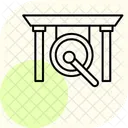 Gong Bell Minimal Outline Icon