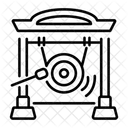 Gong Glocke  Symbol