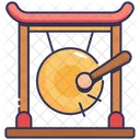 Chinese New Year Music Instrument Icon