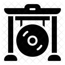 Gong Music And Multimedia Percussion Instrument Icon