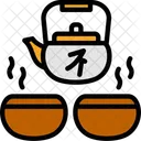 Gongfu Tea Set Tea Ceremony Set Traditional Tea Brewing Icon