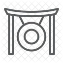 Gongo Asia Musica Icon