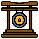 Gongo Musica Instrumentos Icon