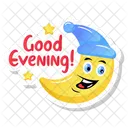 Good Evening Sticker  アイコン