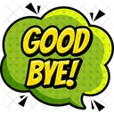 Good Bye Speech Bouble Chat Bouble Icon