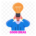 Good Ideas Creativity Thinking Icon