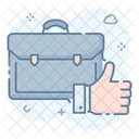 Reliable Authentic Good Job Icon