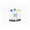 Good Job Thumbs Up Like Icon