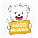 Good Morning Morning Wish Morning Greeting Icon