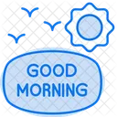 Good Morning Morning Coffee Icon