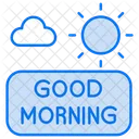 Good Morning Morning Coffee Icon