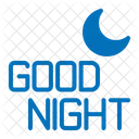 Good Night Moon Night Icon