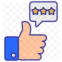 Good Review Review Rating Icon