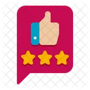 Good Review Customer Review Satisfaction Icon