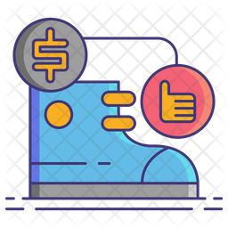 Good Shoes Deal Icon Of Colored Outline Style Available In Svg Png Eps Ai Icon Fonts