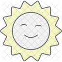 Good Sun Lineal Color Icon Icon