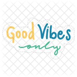 Good vibes only  Icon