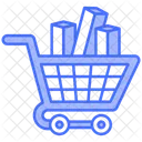 Goods Logistics Shopping Cart Icon