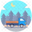 Goods Delivery Truck Delivery Truck Delivery Cargo Icon