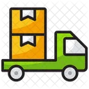 Delivery Truck Goods Delivery Van Logistics Icon
