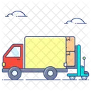 Goods Loading Container Loading Shipping Services Icon