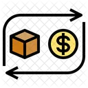 Coin Exchange Goods Icon