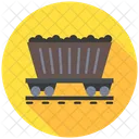 Goods Train Rail Freight Parcel Icon