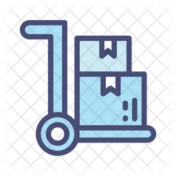 Goods trolley  Icon