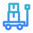 Goods trolley  Icon
