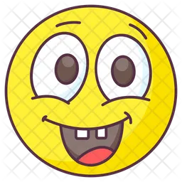 Goofy Emoticon Emoji Icon