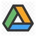 Google Drive Logos Social Network Icon