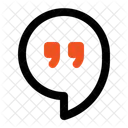 Google Hangouts Quotation Mark Logotype Icon