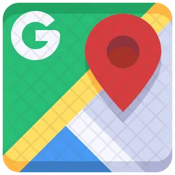 Mapa do Google Logo Ícone