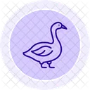 Goose Bird Water Icon