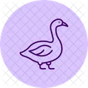 Goose Bird Water Icon