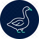 Goose Bird Water Icon