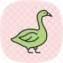 Goose Bird Water Icon