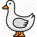 Goose Duck Domestic Animal Icon