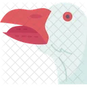 Goose Beak Feather Icon