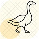Goose walking  Icon