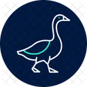 Goose walking  Icon