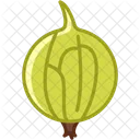 Gooseberry Fruit Fit Icon