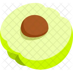 Gooseberry Half Cut  Icon