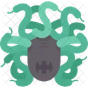 Gorgon Serpents Monsters Icon