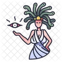 Gorgona Medusa Mito Icono