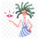 Gorgona Medusa Mito Icono